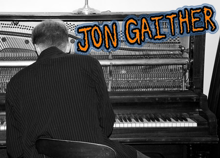 Jon Gaither at the piano