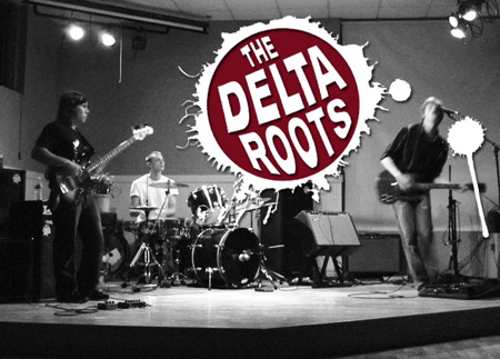 The Delta Roots play a show in Farmington, Maine